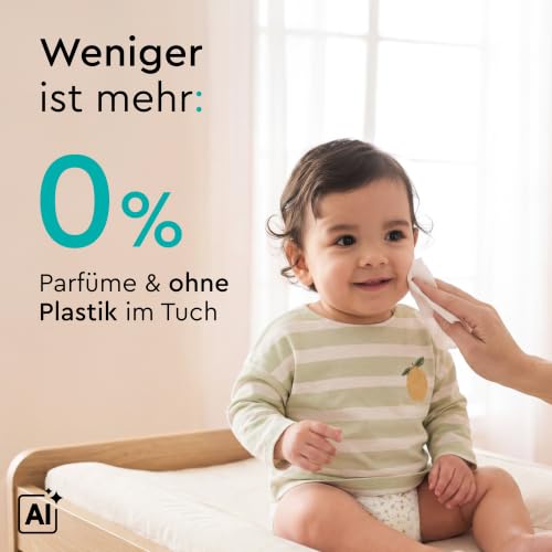 LILLYDOO Baby Feuchttücher mit 99% Wasser, 150 Stück (10 x 15) – Ansicht 5