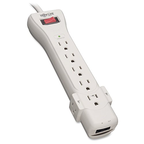 TRPSUPER6TEL - Tripp Lite Protect It! SUPER6TEL 7-Outlets 120V Surge Suppressor