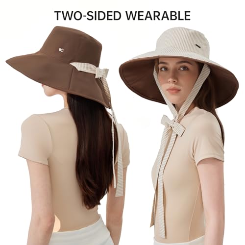 Sombrero reversible para mujer con protección UV miniatura 3