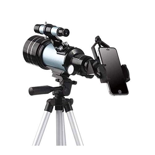 Telescopio portátil refractor para principiantes con trípode ajustable miniatura 2
