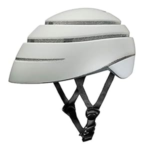 Closca Unisex Adult Helmet Loop/Foldable Bicycle and Scooter Helmet, white, m