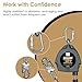AFP Demon 30 FT Single Leg Self-Retracting Lifeline Cable Retractable | Steel Locking Snap Hook | Safety Yoyo | Fall Protection Arrest Limiter | Construction Industrial | OSHA & ANSI Rated SRL