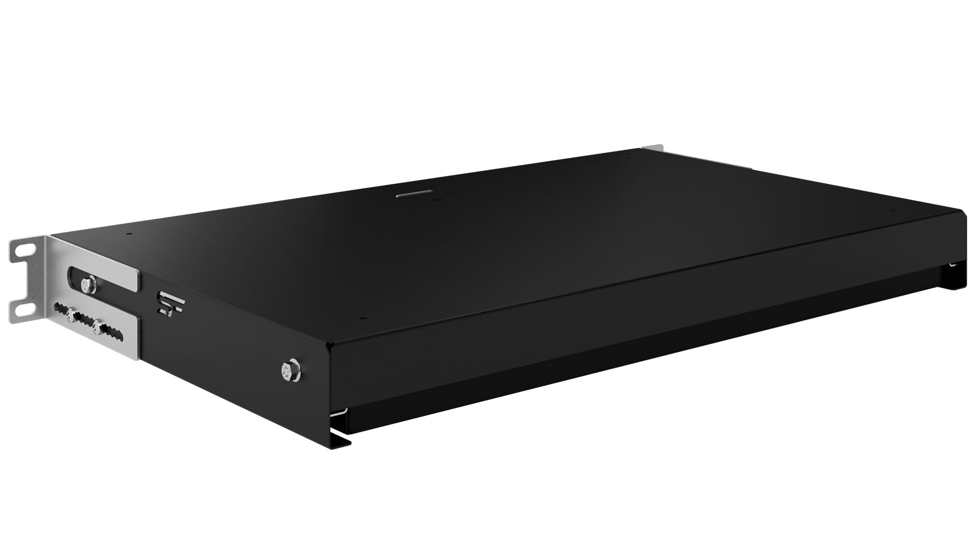 Cajón Bandeja Rack 19 Pulgadas 1U 270mm - Acero Resistente - Bastidor y Armario para Equipos de Red - Servidor Armario Rack Universal Compatible con Server Rack y Raíles Rack