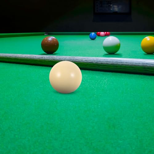Boules blanches de billard 5 cm pour progresser et débuter sans casser
