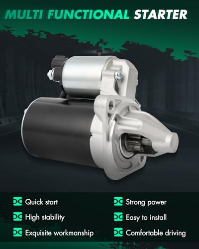 Image of SCITOO Starter Compatible for Hyundai for Elantra /GT /Veloster 2013-2019 L4; for Kia Forte Koup /Forte5 /Soul 2014-2019 L4 Engine Starter Motor 361002B502