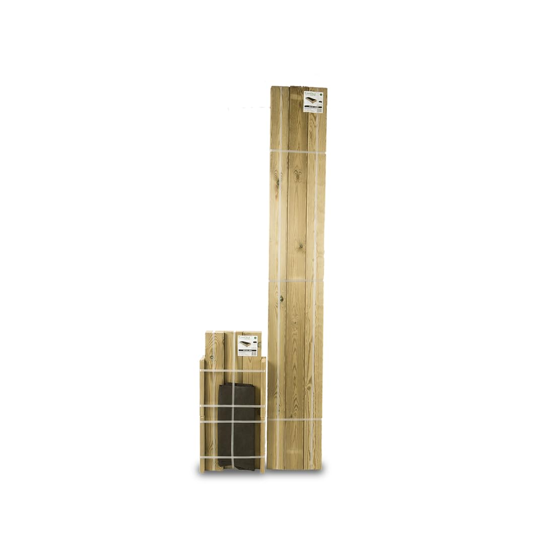 Hortalia Huerto Urbano De Madera en Suelo - Protección Autoclave Nivel IV - Box (XXL30)