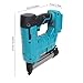 Yechiry Cordless Nailing Machine, 20V Electric Stapler with 100pcs F32mm Straight Nails and 100pcs N Shaped Nails Brushless Nailer Tool for Home Renovation, Woodworking (#1)