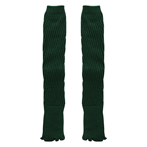 Bodhi2000 - Calentadores - para mujer verde verde oscuro Talla única Cover