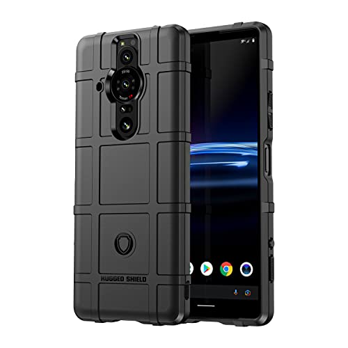 TingYR Funda para Sony Xperia Pro-I, Resistente a los Arañazos, Fina de Silicona, Funda Interior de TPU Suave, Fundas para Sony Xperia Pro-I Smartphone.(Negro)
