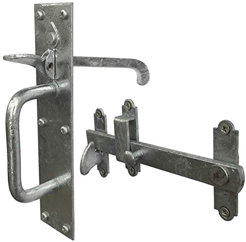 IRONTITE Suffolk Latch Galvanised, Garden Gate Latch for Wooden Gates, Ideal Garden Gate & Door...