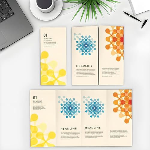 Image of A4 Size 80 GSM Royal Cream Premium Paper - Double Side Printable Ultra-Smooth Office Sheets for Letterhead, Billing, Reports & Legal Documents (Pack of 100 Sheets)