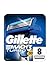 Price comparison product image Gillette Mach3 Turbo Razor Blades for Men 8 Refills