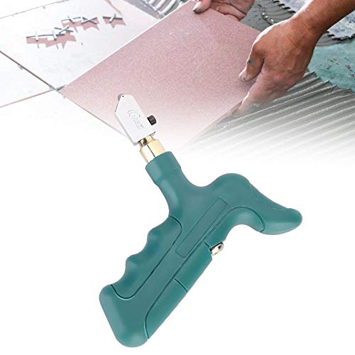 Pbzydu Cortador de Vidrio de Agarre Manual Cortador de Azulejos de Corte rápido, Cortador de Vidrio Tipo T, para Corte rápido de Vidrio