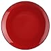 Secret de Gourmet - Lot de 6 Assiettes à Dessert"Ronde" 20cm Rouge