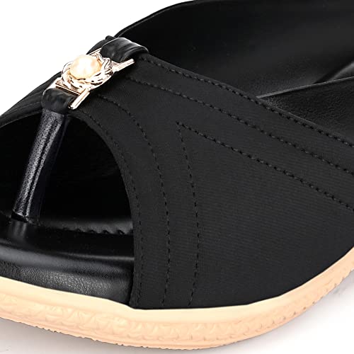 Image of Centrino Women Thong Sandals & Comfortable Ortho Care Sandal For Ladies | Fashion Wear Sandal & Chappal | Soft Cushioned for More comfort (6213)