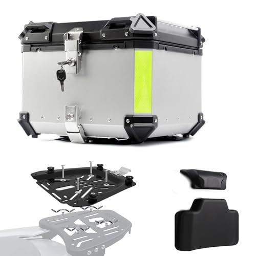 Top Case de Moto Étanche 45L Idéal pour vos Road Trips et Trajets