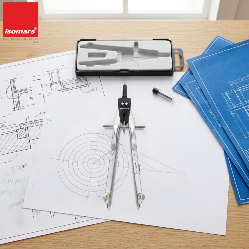Image of Isomars Technical Compass Set Rapid Adjustment for Drafting