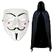 Produktbild Robelli V for Vendetta Maske, Kapuze Cape & SAIS Knives Modisches Kostüm-Set
