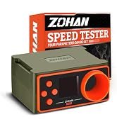 ZOHAN Upgrated Airsoft Chronograph, Airsoft Gun Speed Tester, BBS Paintball Chronograph Shooting,...
