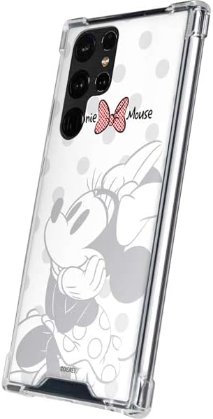 Skinit Clear Phone Case Compatible with Galaxy S23 Ultra - Officially Licensed Disney Minnie Mouse Daydream Design