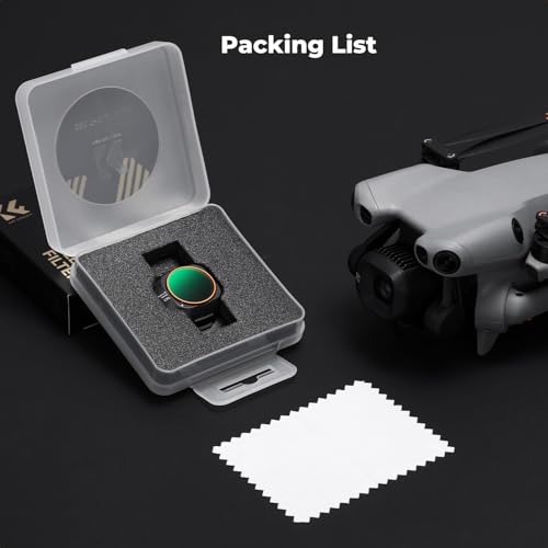 Image of K&F CONCEPT Circular Polarizers CPL Filter Compatible with DJI Mini 5 Pro, Drone CPL Anti-Glare Filter with 28 Multi-Coated HD Optical Glass