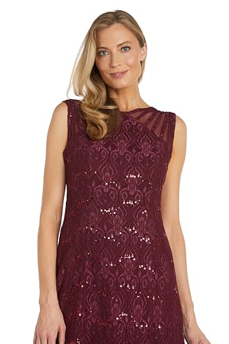 Image of R&M Richards Women's Starlit Siren Sequin Gown