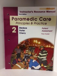 Paperback Instructor's Resource Manual Paramedic Care Principles & Practice (Volume 1) Book