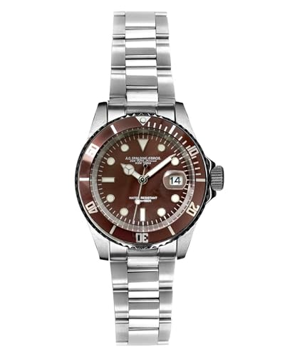 Montre marron A.G. Spalding & Bros. l'accessoire idéal pour vos réunions et sorties