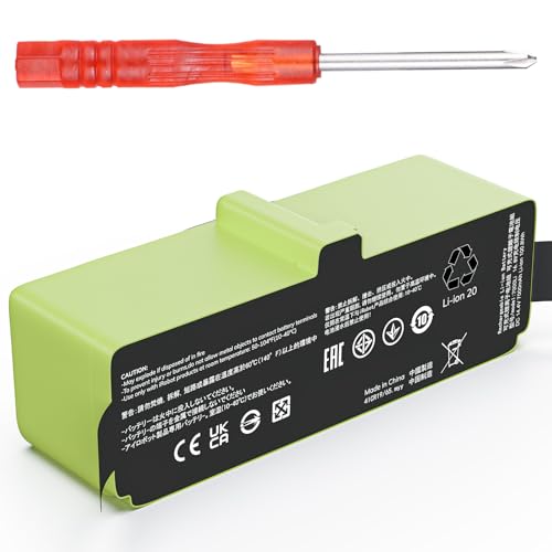 Morpilot 7000mAh Li-Ion Batería de Repuesto para iRobot Roomba Series 900/800/700/600/500 980 981 985 971 967 966 965 960 896 895 886 880 870 860 780 760 692 671 620 606 605 550 530 520