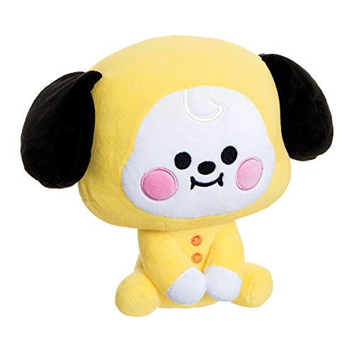 Chimmy BT21 peluche bébé Aurora 20 cm le doudou jaune source de tendresse
