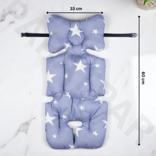 PARATPAR Baby Stroller Seat Liner, Breathable Reverse Side Non - Slip Suede Fabric, Toddler Seat Stroller Accessories, Cushion Pad Soft Pillow Cooling Pram Chair Comfortable Seat. 1
