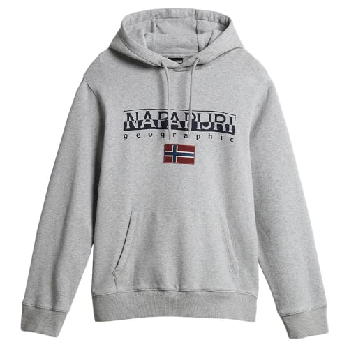 Sweatshirt à capuche Napapijri B-Ayas 1 en coton doux et confortable pour homme