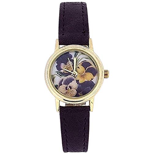 Portobello Road 910/8226-APR2002 Women's Wristwatch Purple Plastic Strap
