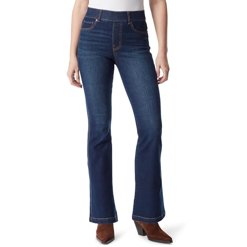 Image of Gloria Vanderbilt Women's Shape Effect Pull On High Rise Flare Jeans