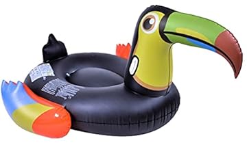 AVENLI Sun Club Tucano Gonfiabile Gigante, Nero, Unisex Adulto