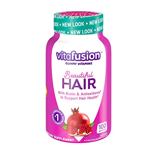 Vitafusion Beautiful Hair Gummy Vitamins, 100ct