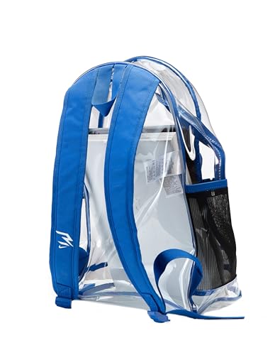 Image of Nike 3 Brand Clear Backpack - Royal Blue - One size (23L)