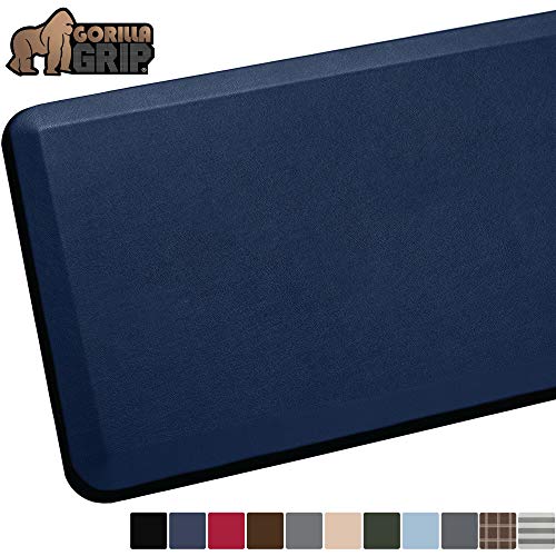 GORILLA GRIP Original Premium Anti-Fatigue Comfort Mat, Phthalate Flat, Ergonomically Engineered, Extra Support