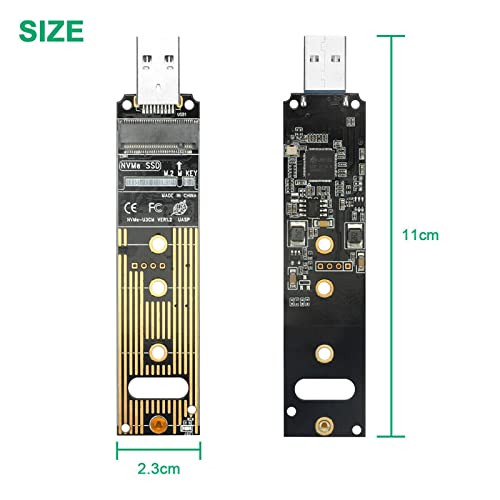 Adaptador Externo M.2 NVMe a USB 3.1 MOUDOAUER miniatura 3