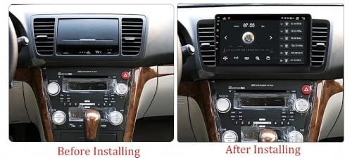 Carplay inalámbrico Android Auto pantalla táctil Subaru Legacy 4 3