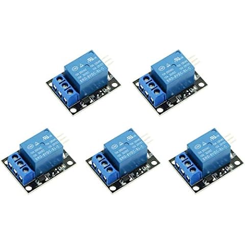 WINGONEER 5PCS KY-019 5V One Channel Relay Module Board Shield for PIC AVR DSP ARM for arduino Relay Cover