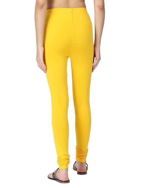 Image of Robinbosky Cotton Churidhar Leggings for Women - Stylish, Stretchable & Flattering Fit for All-Day Comfort