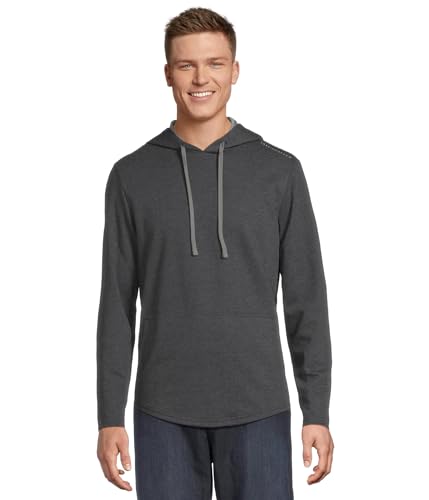 TravisMathew Men's Upgraded Tech Long Sleeve Hoodie Sweatshirt