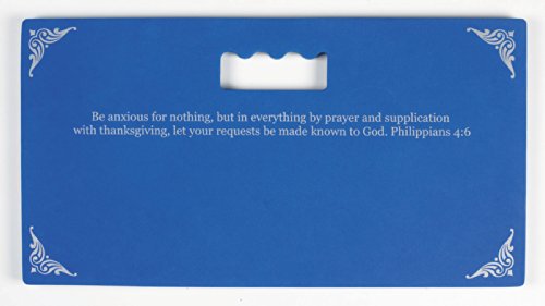 Assorted Color High Density Foam Prayer Kneeling Pad, Pack of 6, 18 1/2 Inch
