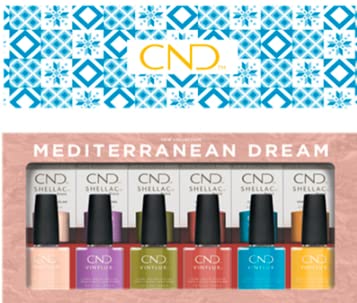 CND Shellac & CND Vinylux Summer 2022 Mediterranean Dream Collection