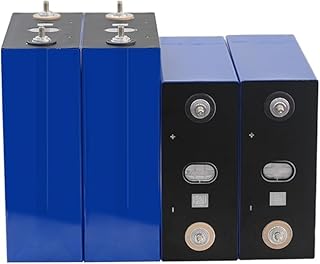 4Pcs CATL 340Ah 3.2v Grade a LiFePo4 Battery Cells,Deep Cycle Lfp lf320 lf 310 314 300 ah Prismatic Lithium Ion Iron Batteries with Screws and Bus Bar for Solar Energy Storage EV/ESS