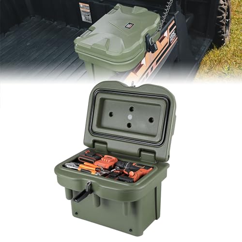 KEMIMOTO UTV Bed Storage Box 5.5GAL Compatible with Polaris Range...