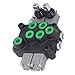 MultiDirectional Directional Valves, Versatile Double Acting Spring Return 2 Spool Industrial Hydraulic Control Valve for Agricultural Machinery