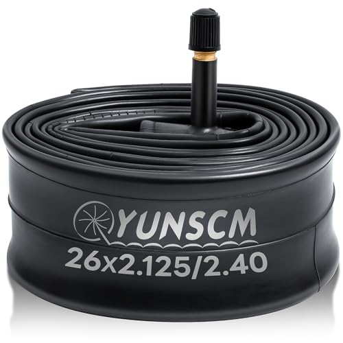 1-PC 26 Bike Inner Tube 26x2.125/2.25/2.35/2.4 AV32MM Schrader Valve56/64-559 26 Bicycle Tube Compatible with 26 x 2.125 26 x 2.25 26 x 2.3 26 x 2.35 26 x 2.40 Bike Tire Tube