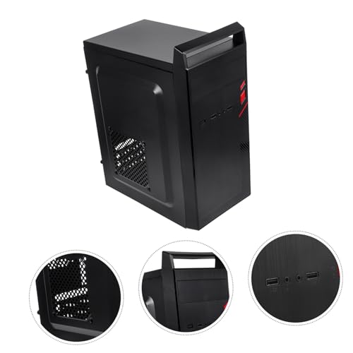Carcasa Compacta Mini para Computadora con Asa, Soporta CPU Cooler y GPU para Equipos de Oficina y Juegos, Fácil de Instalar y de Alto Rendimiento miniatura 6